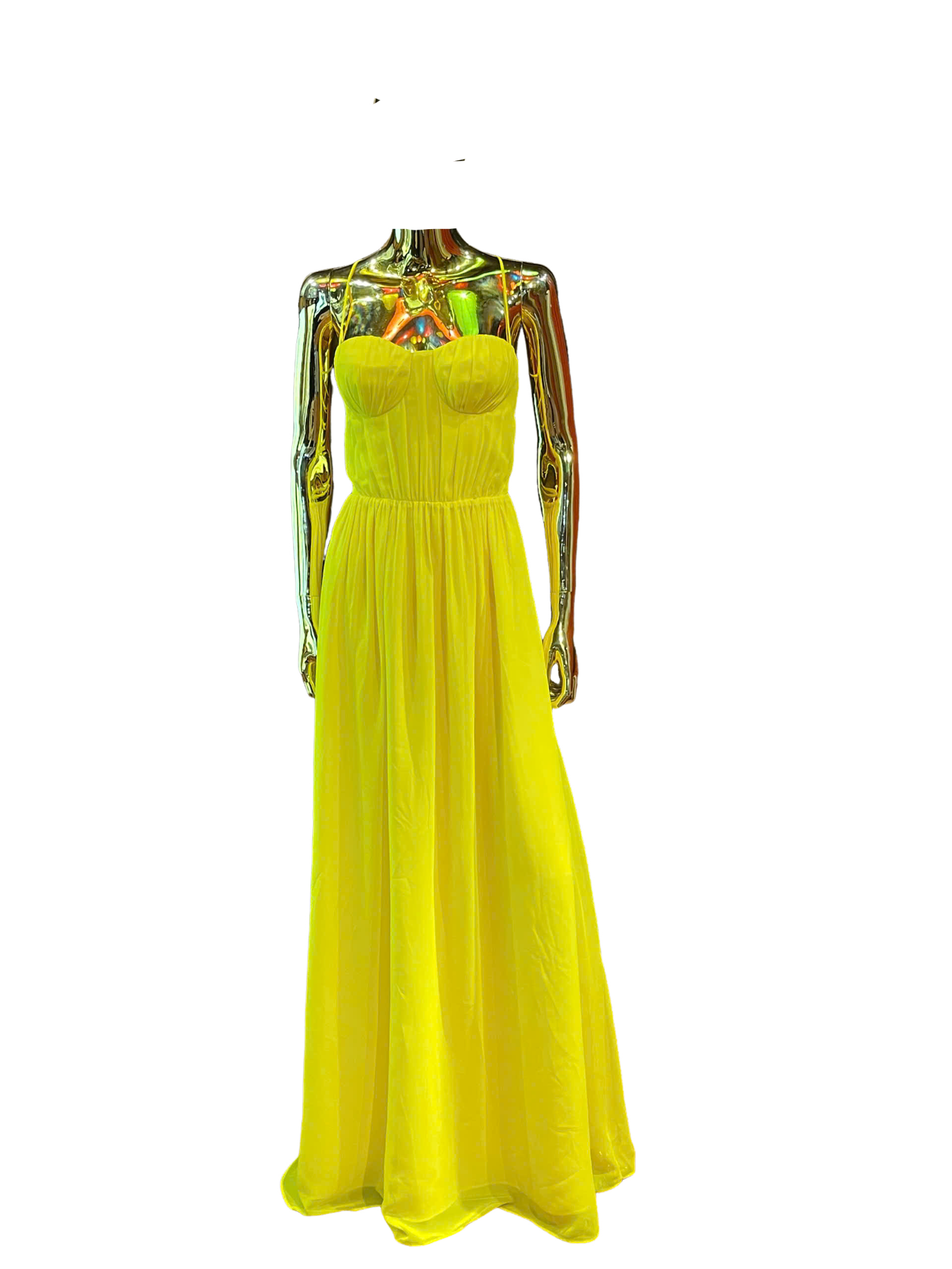 luxury-yellow-chiffon-dress