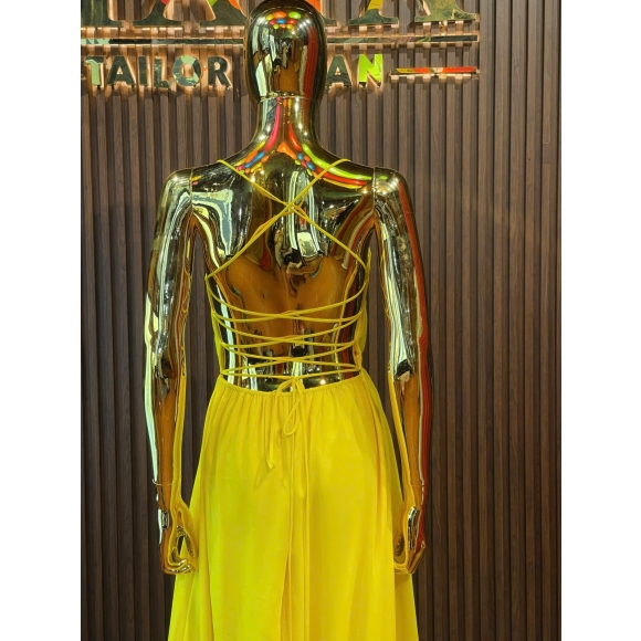 luxury-yellow-chiffon-dress
